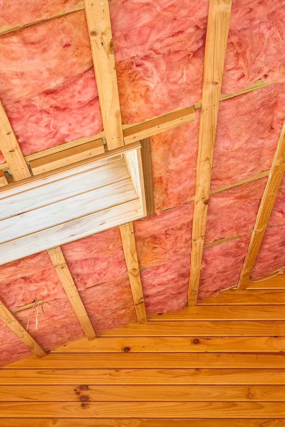 утепление крыши деревянного дома